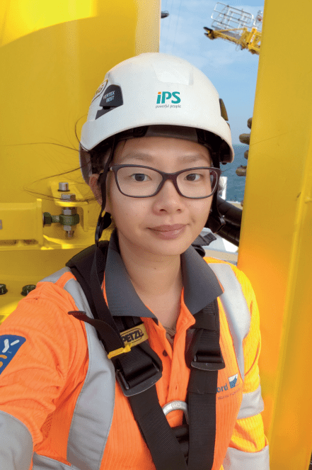 Carmen Tang Offshore Surveyor candidate