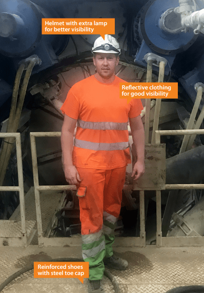 Candidate Tunnelling Ian Bowers TBM Fitter