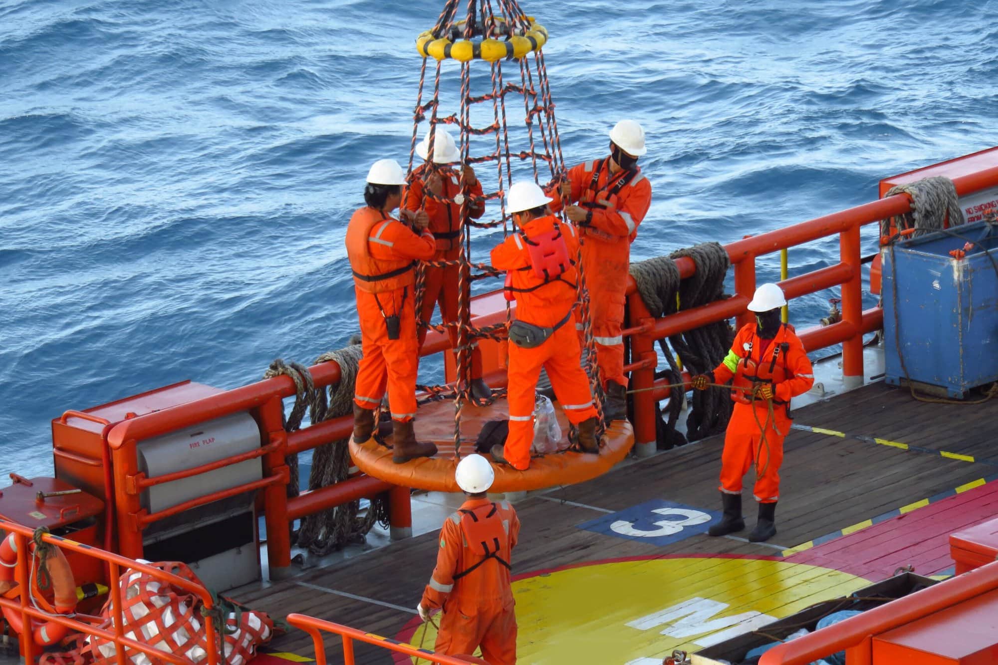 Offshore professionals selected based on skills, certificates and project requirements